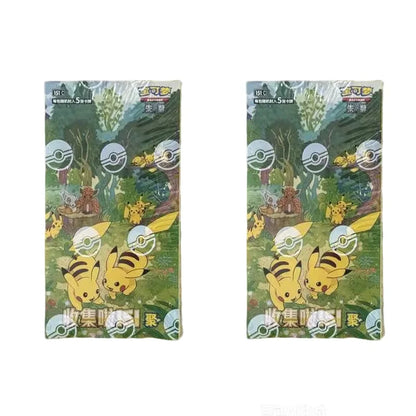 Pokémon TCG Chinese 151 Collectible Cards - Ponyta & Gengar Game Cards Blind Box Toy