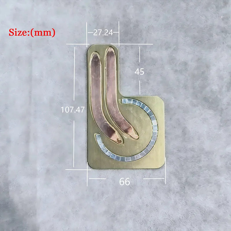 Dual Heat Pipe Cooling Plate - Magnetic Aluminum Heat Dissipation Plate for Mobile Phone Cooler