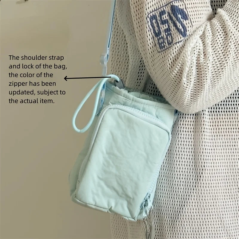 Mobile Phone & Water Bottle Crossbody Bag – Waterproof Shoulder Bag for Yoga, Running, Sports & Outdoor Activities