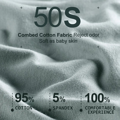 5-Pack Women’s High Waist Cotton Underwear – Tummy Control & Butt Lift, Breathable Antibacterial Comfort, No Ride-Up