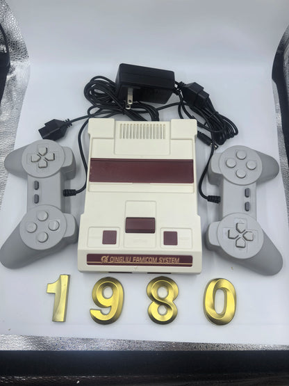 NES RGB FC Video Game Console — VGA & CGA Output Dual Screen Arcade Gaming System with HDMI Interface, Famicom Cable Compatible