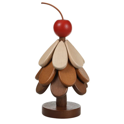 Tree Shape Solid Wood Insulation Mat – Anti-Scalding Pot Mat for Dining Table, Creative Festival Gift & Home Decor