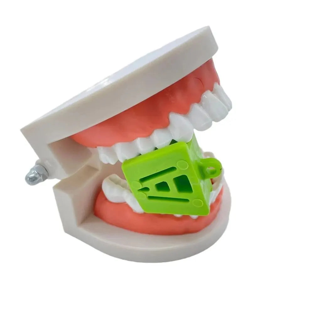 3 Pcs/Set Dental Mouth Opener – S/M/L Occlusal Pad & Bite Rubber Retractor, Latex Teeth Prop