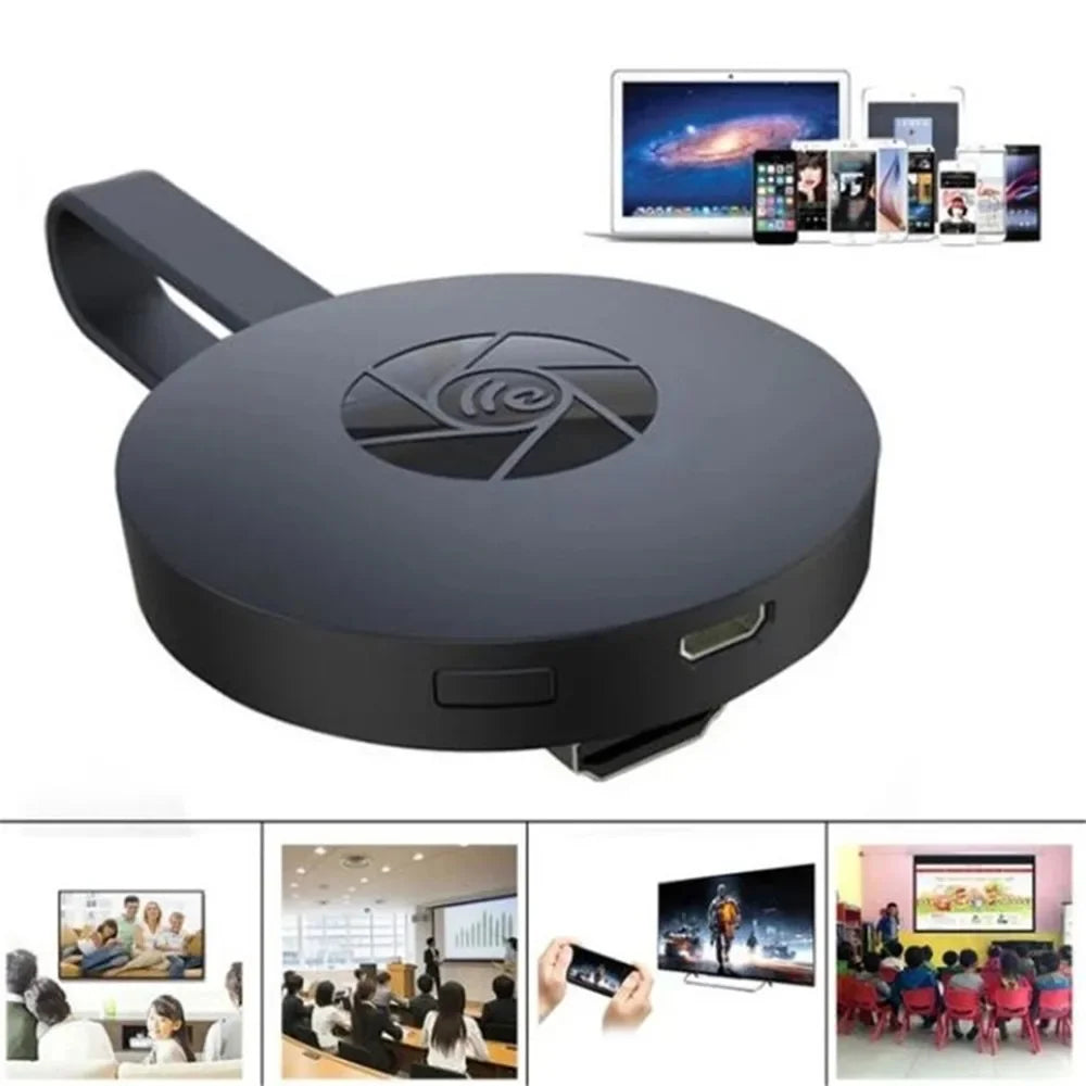 1080P G2 MiraScreen Anycast Dongle - WiFi HDMI Portable Miracast Device for TV, Compatible with Android & iOS Mirror Screen