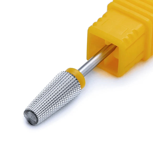 Purple 5-in-1 Tapered Carbide Nail Drill Bits - Milling Cutter for Manicure, Gel & Acrylic Removal, Nail Accessories Tool