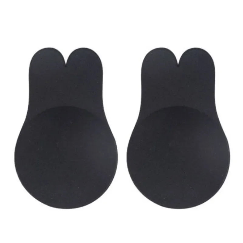 Women’s Push-Up Adhesive Bra – Strapless Silicone Bra, Reusable Breast Lift Tape & Nipple Covers