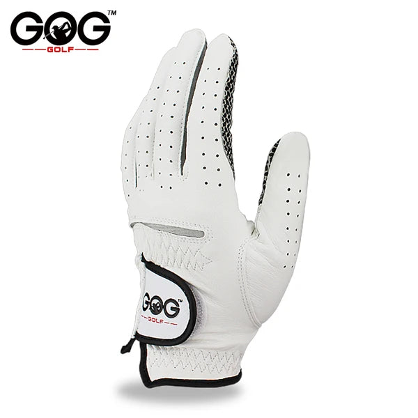 Men’s Golf Gloves – Left/Right Hand, Soft Breathable Sheepskin with Anti-Slip Granules (1 Pc Pack)