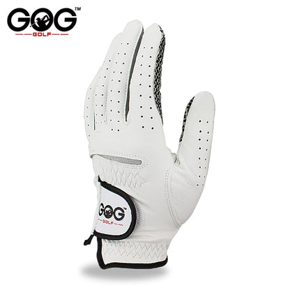 Men’s Golf Gloves – Left/Right Hand, Soft Breathable Sheepskin with Anti-Slip Granules (1 Pc Pack)