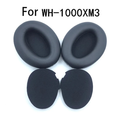 Replacement Foam Ear Pads for Sony WH-1000XM3 – Soft Earmuff Cushions for WH-1000XM3 Headphones, Comfort Headset Covers