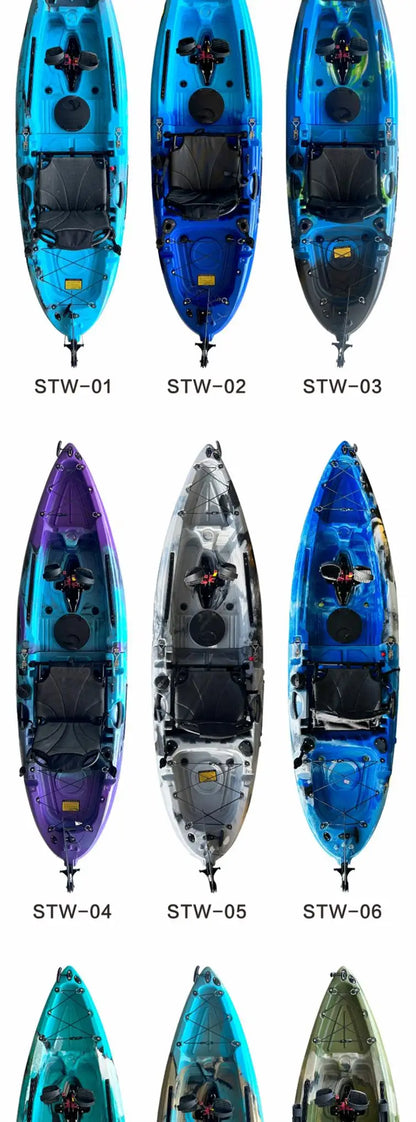Modular Electric & Pedal-Driven Kayak – Portable Detachable Canoe, Lightweight Inflatable Folding Boat for Fishing & Adventure