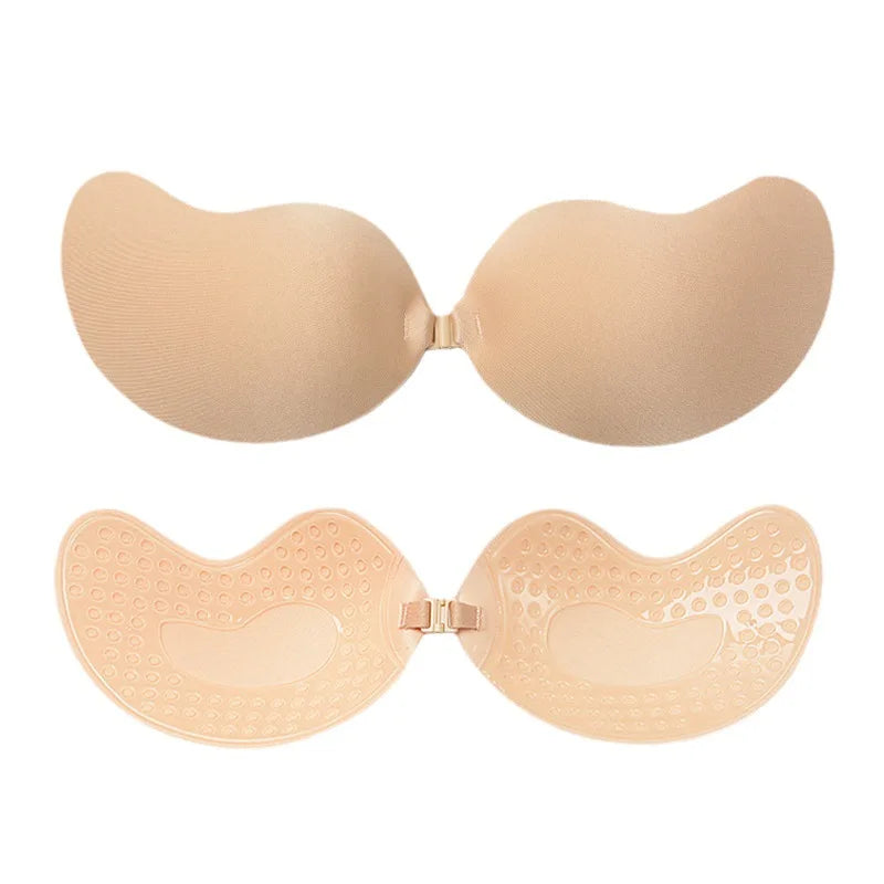 Palm Push-Up Invisible Silicone Bra – Self-Adhesive Strapless Breast Lift Pads for Women, Chest Stickers & Sexy Silicone Bra Cover