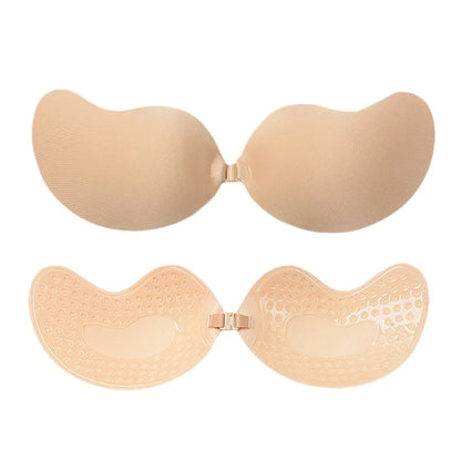 Palm Push-Up Invisible Silicone Bra – Self-Adhesive Strapless Breast Lift Pads for Women, Chest Stickers & Sexy Silicone Bra Cover