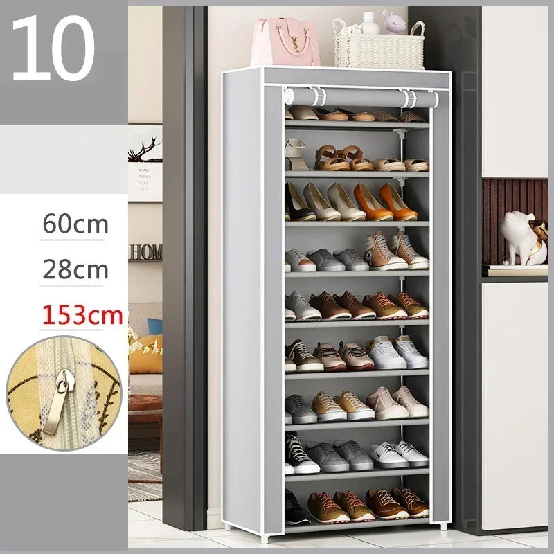 Modern Luxury Shoe Rack Organizer – Home Furniture Cabinet for Living Room, Entryway & Hallway Shoe Storage
