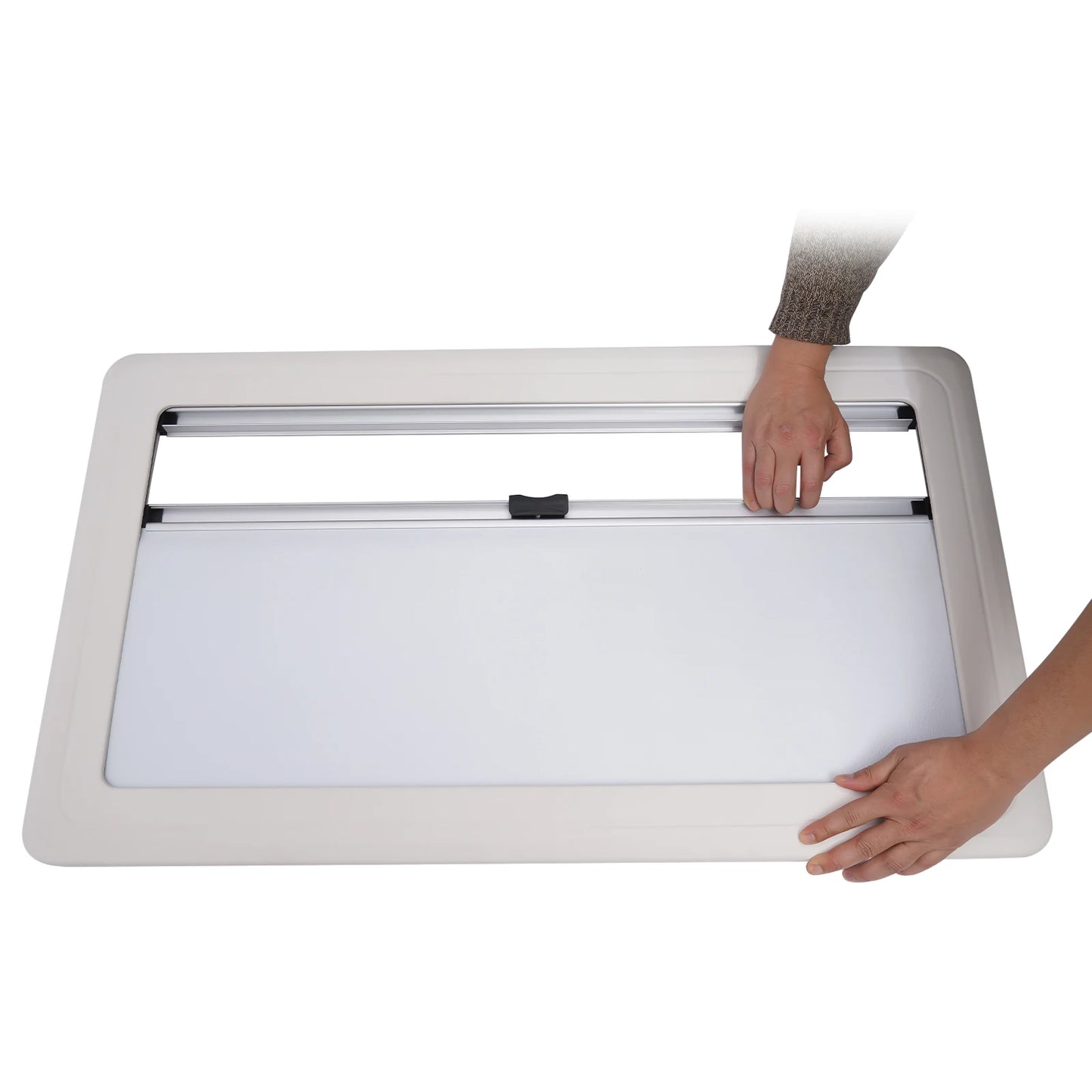 Aluminum RV Hinged Push-Out Window – Caravan & Camper Trailer Accessory, 900x500mm / 450x500mm