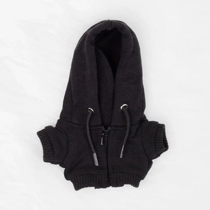 15/17cm Labubu Doll Hooded Zipper Sweatshirt Outfit Set – Stylish Ropa Accessories