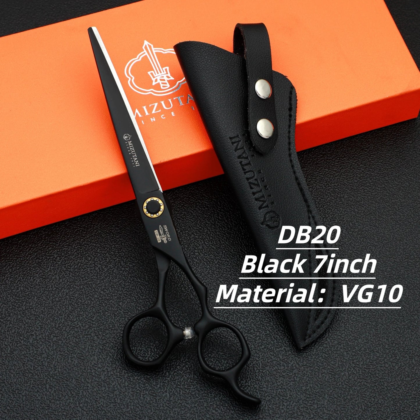 Left-Handed Hairdressing Scissors – 6 Inch Professional Barber Shears & Hair Clippers Cutting Tool