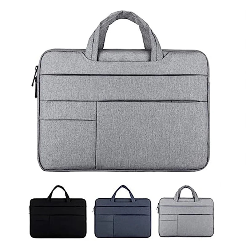Water-Resistant Laptop Sleeve Bag - Universal Notebook Handbag Case for 11-15.6 Inch MacBook & Computer Travel Protection