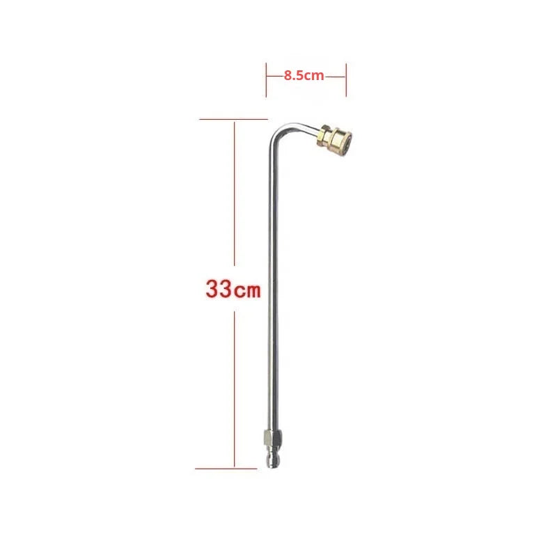 Pressure Washer Extension Lance Set - 4000 PSI Spray Gun with 1/4-Inch Quick Connect for Efficient Cleaning