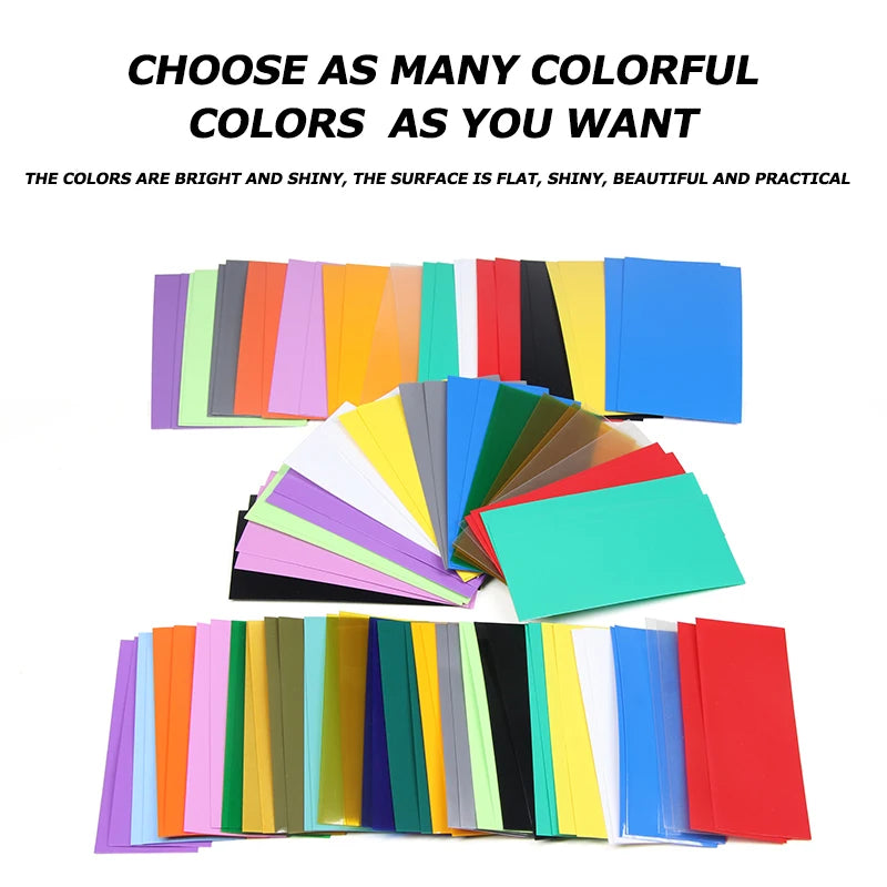 18650 PVC Heat Shrink Wrap Tubing – Pre-Cut Insulated Battery Sleeves (20/50/100pcs) Protective Shrink Film Cases