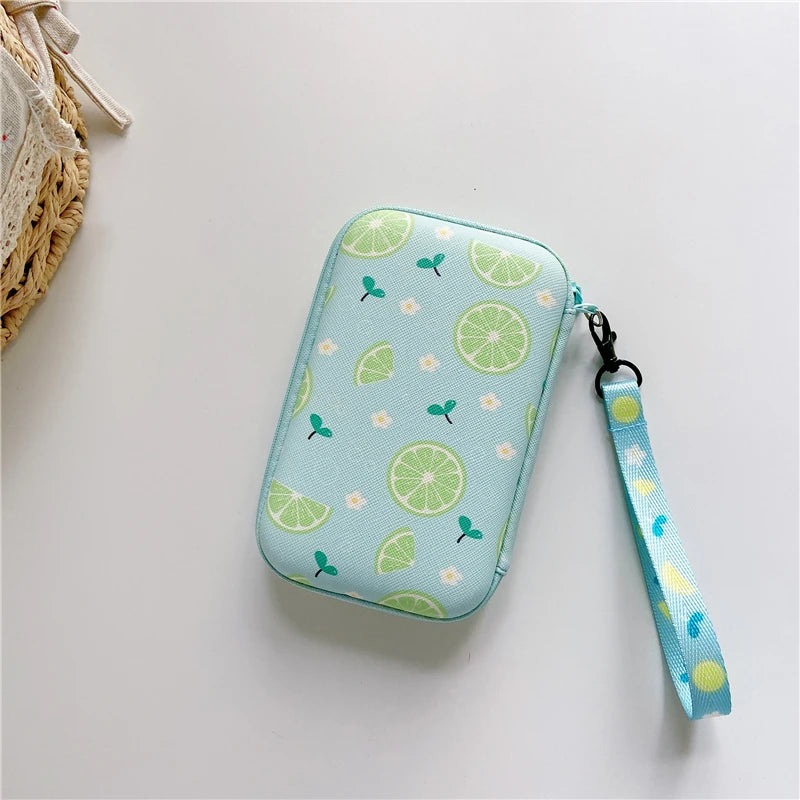 Lanyard Storage Bag Case for R36S/R36H/RG35XX/R36 Ultra/K36 — Protective Handbag Pouch for Video Game Console Accessories
