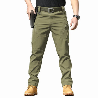 Spring-Autumn Water-Resistant Tactical Hiking Pants – Stretch Desert Camouflage Military Utility Trousers