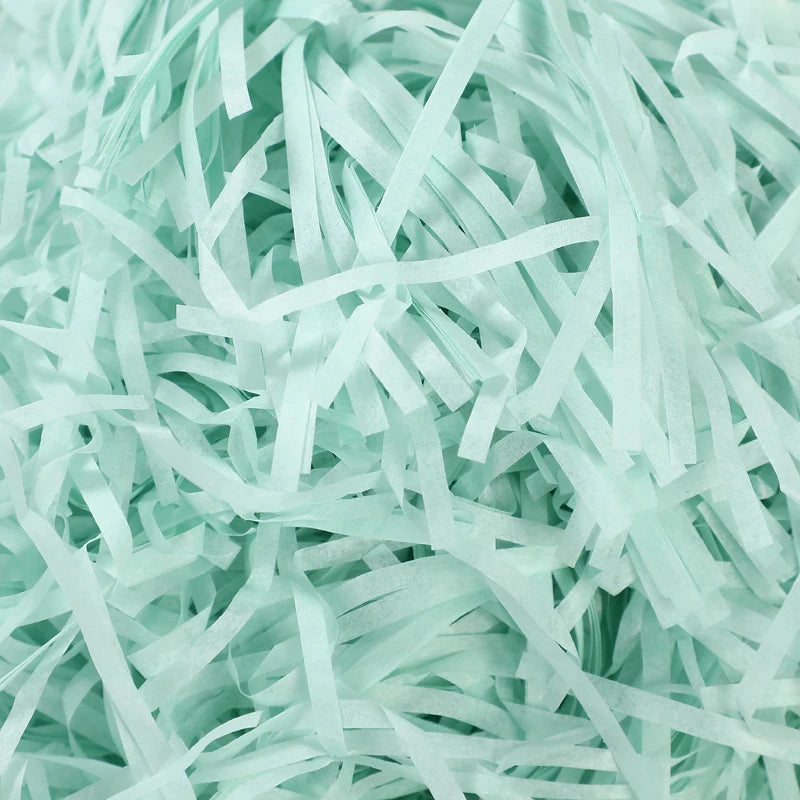 100g Colorful Crinkle Raffia Paper Filler – Shredded Lafite Grass for DIY Wedding, Party, Gift Box & Candy Packaging