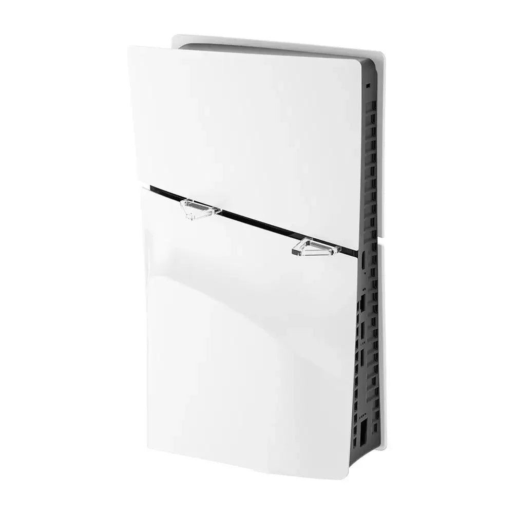 PS5 Slim & PS5 Pro Horizontal Acrylic Stand – Transparent Console Base Holder & Storage Bracket Gaming Accessories