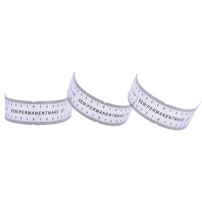 Reusable Eyebrow Mapping Ruler - Microblading Guide Stencil & Precision Makeup Measuring Tool