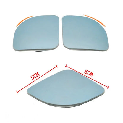 2-Pack Wide Angle Car Blind Spot Mirrors - 360° Adjustable HD Frameless Auxiliary Rearview Mirrors - Small Round Mirror for Enhanced Visibility