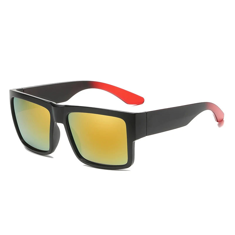 CYRUS Polarized Square Sunglasses — Classic Fashion Sport Driving Shades for Men & Women with Logo