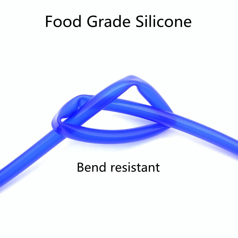 Food Grade Silicone Tube Hose - Flexible 2/3/4/5mm Rubber Pipe for Coffee, Beverage, Water & Liquid Transfer Connections