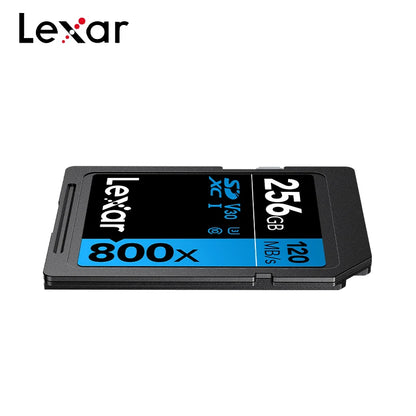 Lexar 800x Pro SDXC/SDHC Memory Card – 150MB/s V30 UHS-I High-Speed Flash Storage Card 32GB 64GB 128GB 256GB for Camera & Video Recording