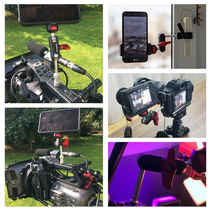 Upgraded 11" Adjustable Friction Articulating Magic Arm for DSLR, Monitor, Flash, LED Video Light, Vlog Cage, Tripod, Gimbal