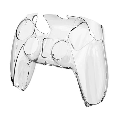 PS5 DualSense Controller Clear PC Cover - Ultra Slim Transparent Protector Case for Sony PlayStation5 Gamepad Accessories