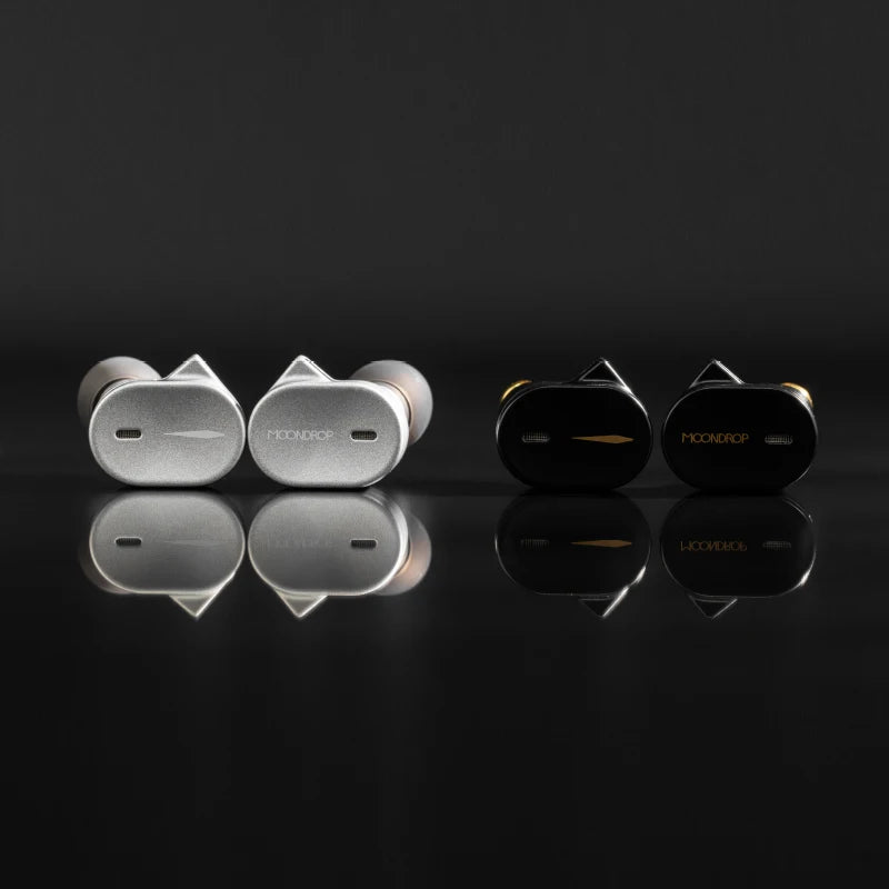 MOONDROP CHU III Wired Earphones - Aluminum-Magnesium Alloy Dome Dynamic Driver IEMs
