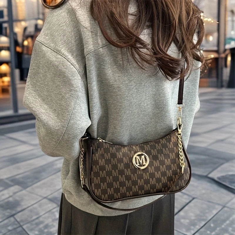 Vintage Style Women’s Handbag – Adjustable Strap Crossbody & Messenger Tote Shoulder Bag