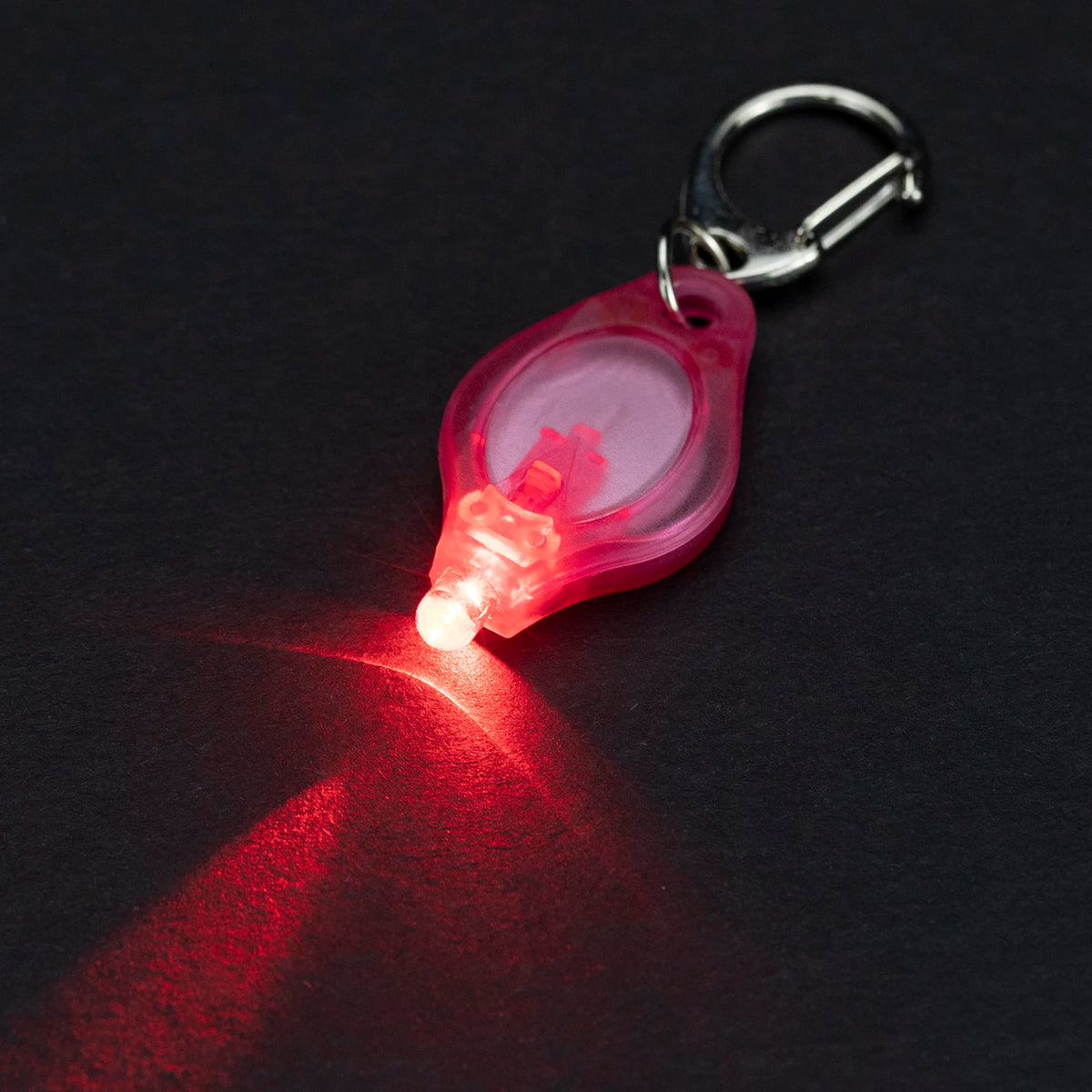 Mini LED Keychain Flashlight - Portable Emergency Light in Multiple Colors