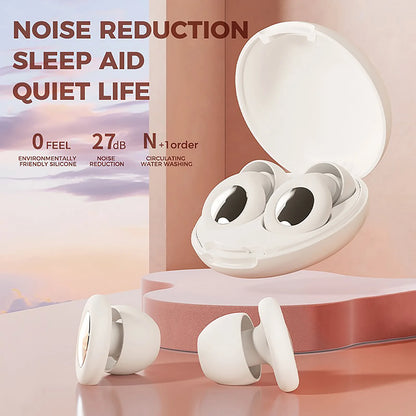 Super Soft Reusable Ear Plugs – Noise Reduction for Sleeping, Travel, Work & Concerts