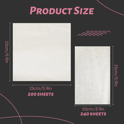 220 Sheets Diamond Painting Paper – Double-Sided Non-Stick Cover Replacement for 5D Diamond Painting Accessories