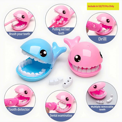 Doctor Kit for Kids – Educational Pretend Play Medical Set for Girls & Boys, Dentist Role Play Costume Toy