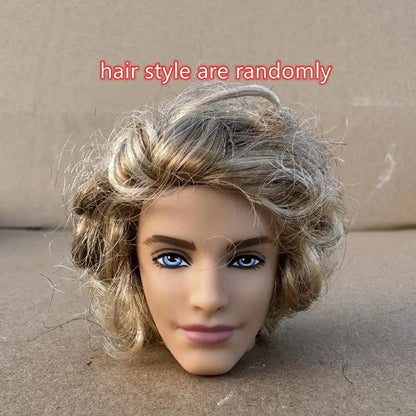 1/6 Vintage Doll Heads – Mermaid & Princess Super Model for 30cm Male & Female Dolls, Birthday Gift for Kids
