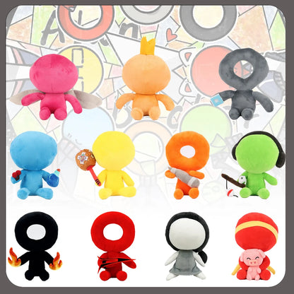 Alan Becker Plush Toy - Cute Cartoon Game Stuffed Doll Kawaii Birthday Gift for Kids