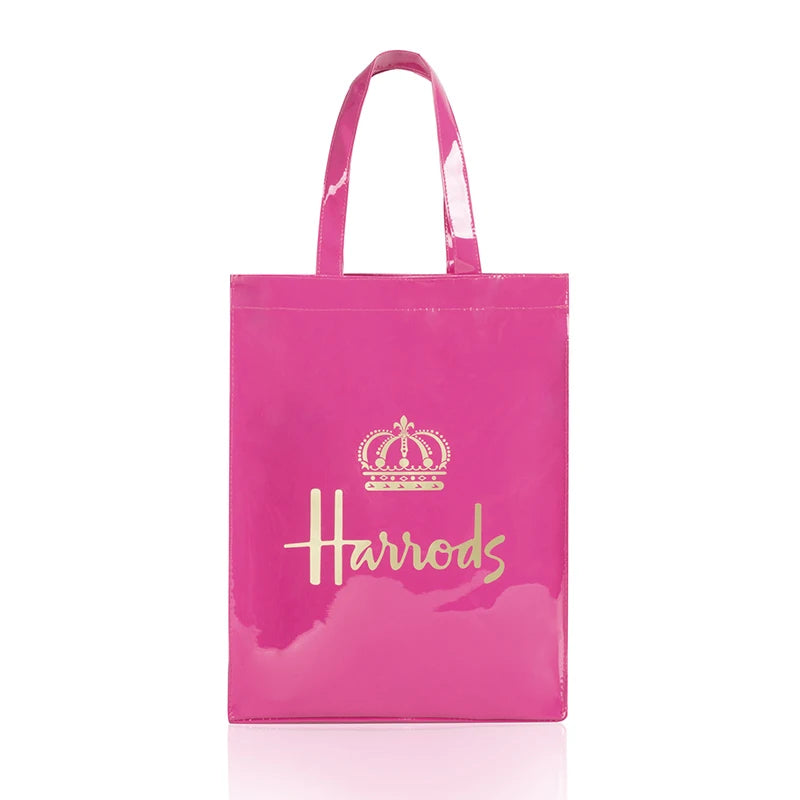 Simple Stylish PVC Reusable Shopping Bag – Luxury Eco-Friendly Waterproof Tote for Summer Beach