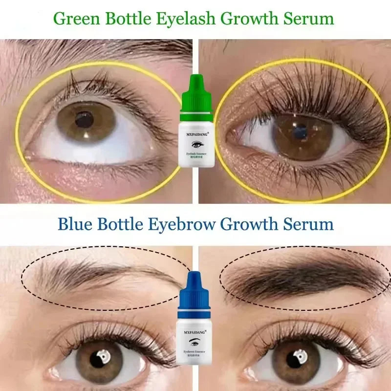 Fast Eyebrow & Eyelash Growth Serum – Hair Loss Prevention, Thicker Fuller Brows & Lashes Enhancer