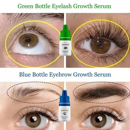 Fast Eyebrow & Eyelash Growth Serum – Hair Loss Prevention, Thicker Fuller Brows & Lashes Enhancer