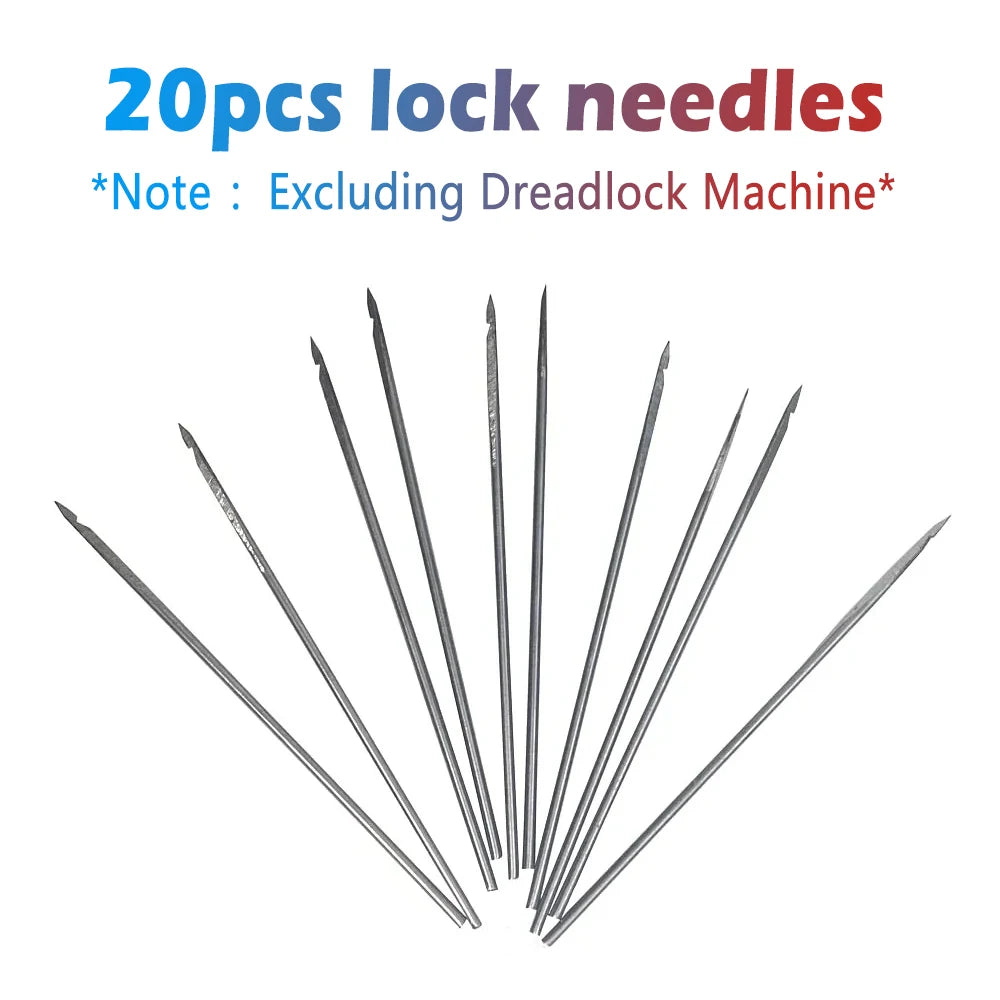 Electric Handheld Dreadlock Maker – Portable Automatic Crochet Machine for Quick DIY Hair Braiding