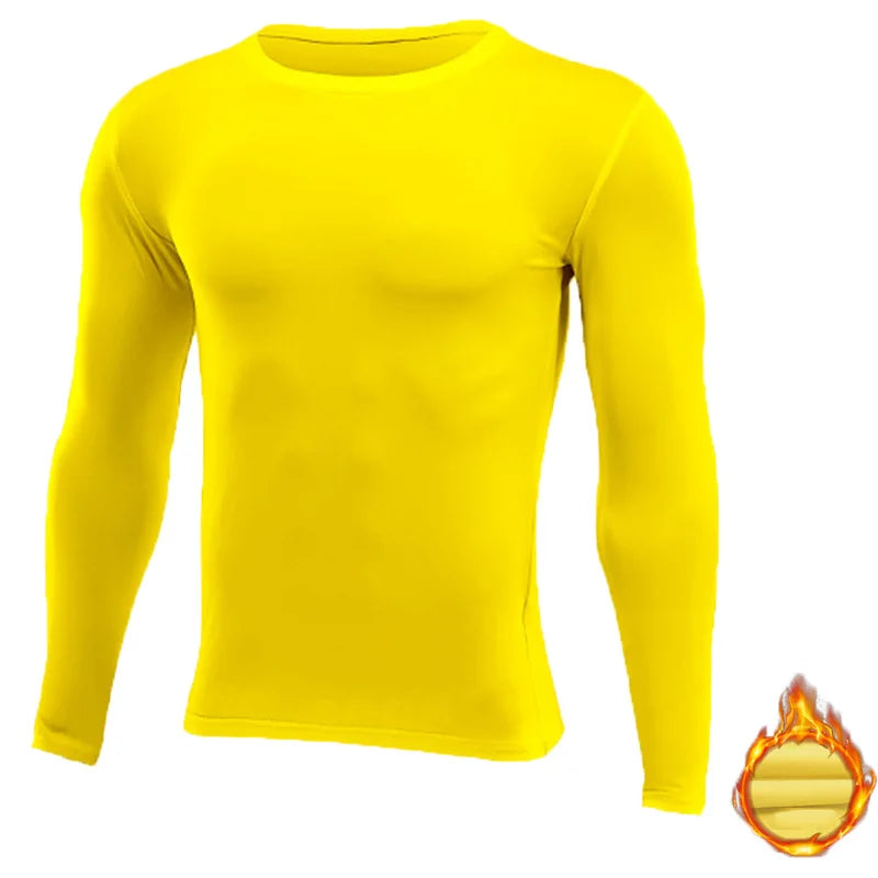 Unisex Compression Long Sleeve Base T-Shirt – Sports Fitness Top for Men, Women & Kids (Running, Gym, Basketball, Football)