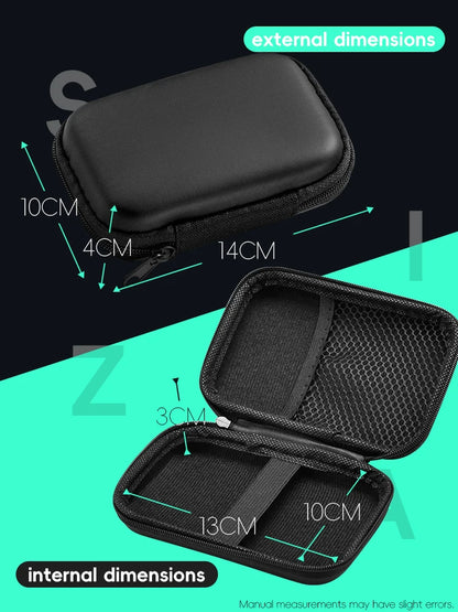 Data Frog Portable Bag for RG35XX Plus - Protective Case for ANBERNIC RG35XX, R36S, R35S & Miyoo Mini Plus Accessories