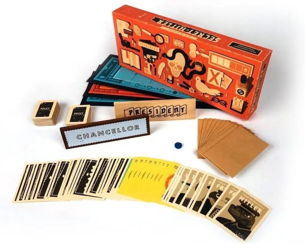 Secret Hitler Board Game – Strategic Party Game for Social Deduction & Deception Fun