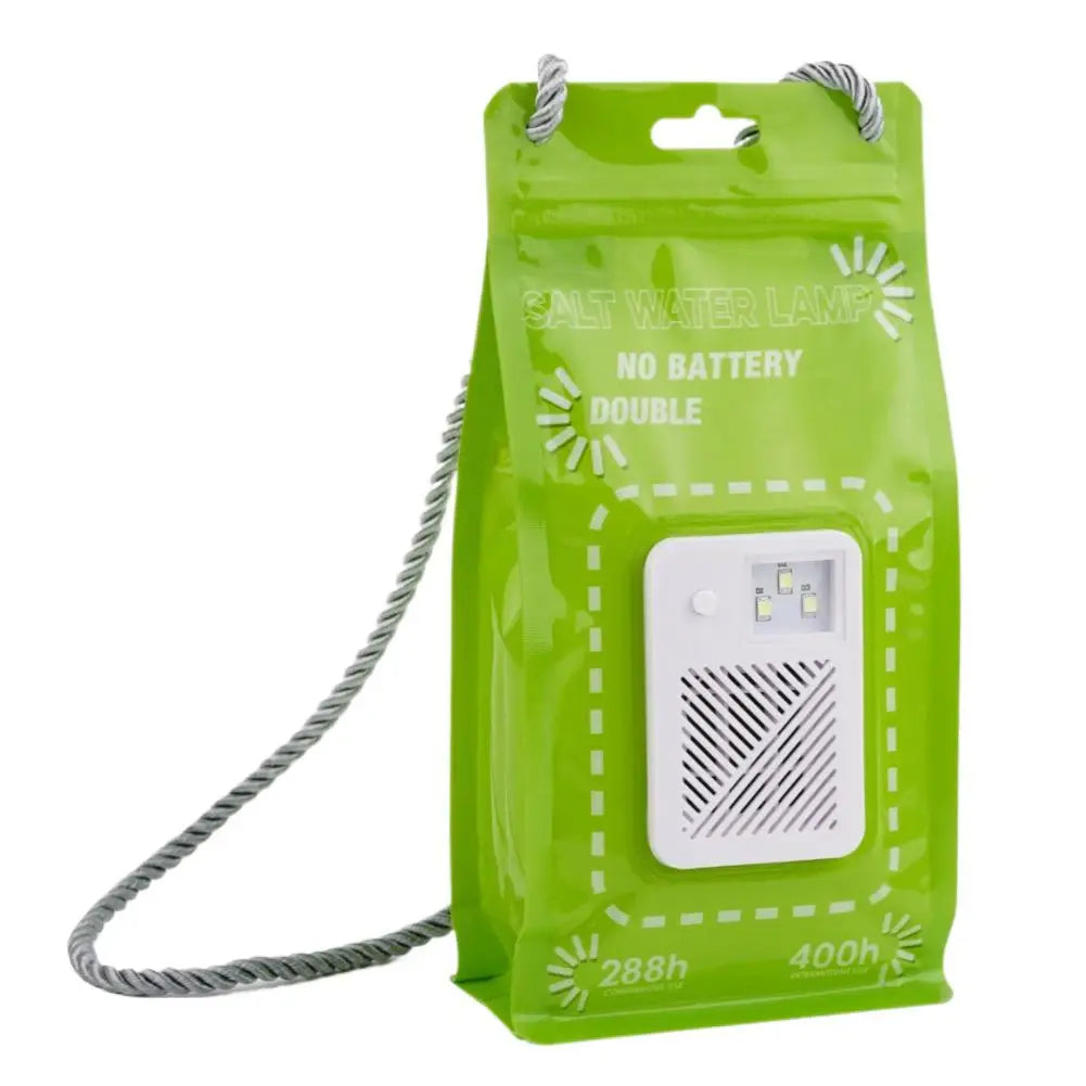 Reusable Salt Water Emergency Lamp - Portable Waterproof LED Light for Camping, Fishing & Outdoor Use